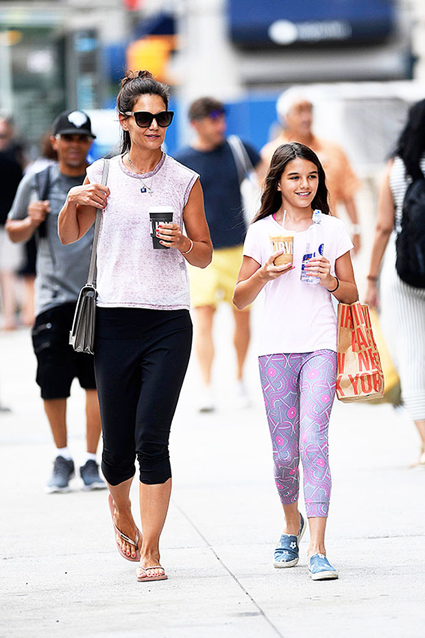 Katie Holmes and Suri Cruise