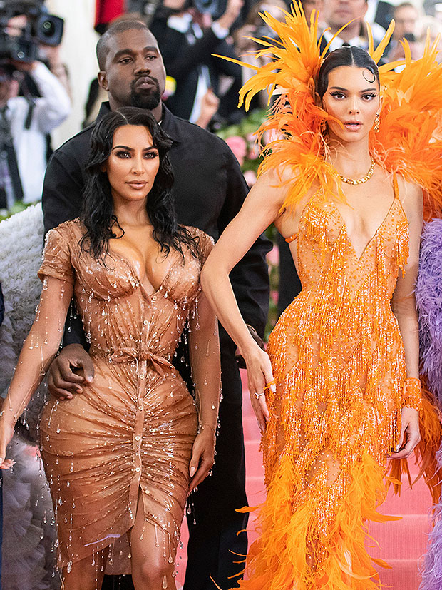 Kim Kardashian, Kanye West & Kendall Jenner 2019 Met Gala