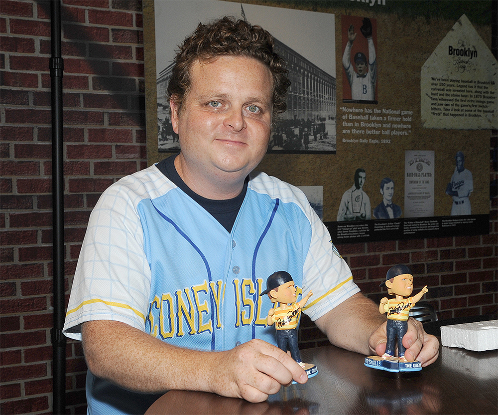 Patrick Renna Visits MCU Park