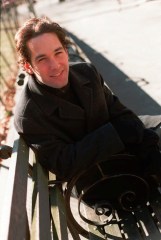 Actor Paul Rudd poses for a portrait in New York's Union Square, Jan. 29, 1997. Rudd is appearing in the Broadway play, "The Last Night of Ballyhoo," which opens at the Helen Hayes Theater on Feb. 27. (Wyatt Counts via AP)