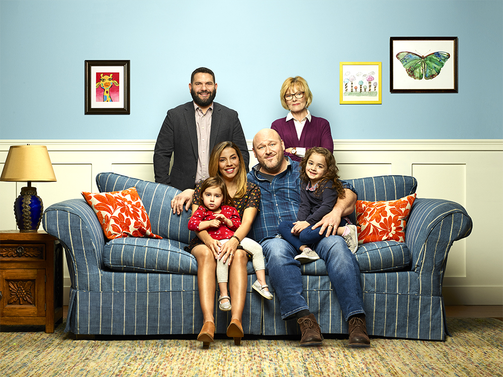 UNITED WE FALL - Parenting can be tough. Throw some overzealous extended family members into the mix and chaos will undoubtedly ensue. Join the ride with the latest addition to ABC's comedy slate, "United We Fall," set to premiere with back-to-back episodes on WEDNESDAY, JULY 15 (8:00-9:00 p.m. EDT), on ABC. (ABC/Brian Bowen Smith)IRELAND AND SEDONA CARVAJAL, CHRISTINA VIDAL MITCHELL, WILL SASSO, ELLA GRACE HELTON, GUILLERMO DIAZ, JANE CURTIN