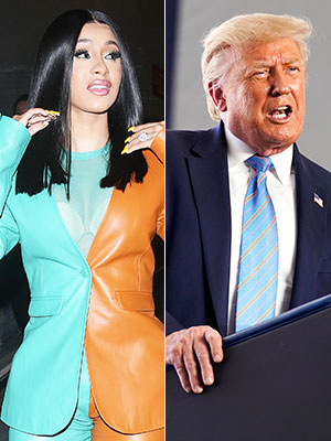 Cardi B Donald Trump