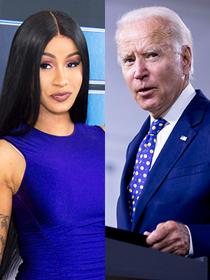 Cardi B & Joe Biden