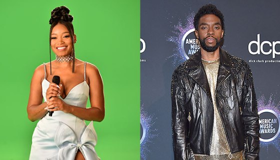 Chadwick Boseman & Keke Palmer