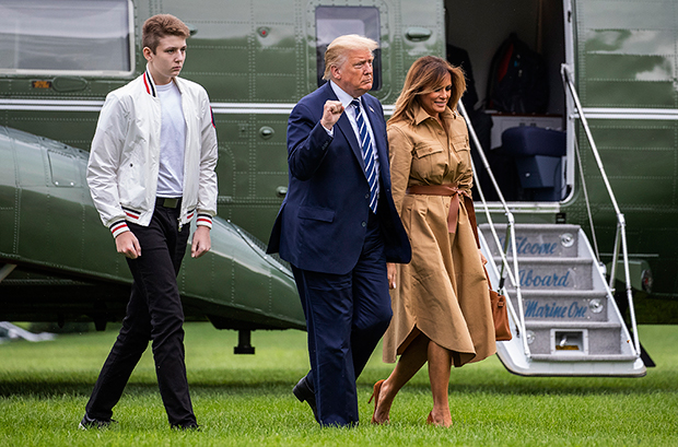 Barron Donald Melania Trump