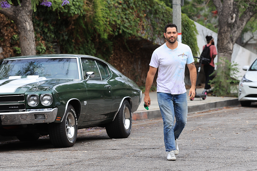 EXCLUSIVE: Jesse Metcalfe takes his classic Chevy for a spin