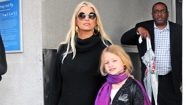 Jessica Simpson & daughter Maxwell