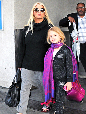 Jessica Simpson & daughter Maxwell