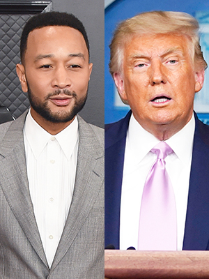 John Legend Donald Trump