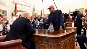 Donald Trump and Kanye West