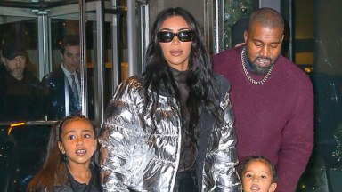 Kanye West, Kim Kardashian, North West, Saint West