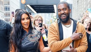 Kim Kardashian and Kanye West