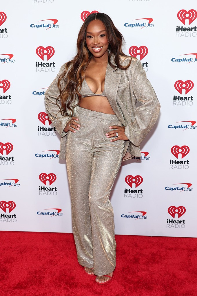 Khadijah Haqq at 2022’s iHeartRadio Jingle Ball