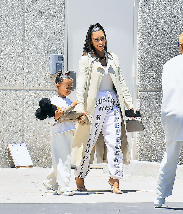 Kim Kardashian & North West