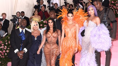 Kardashian-Jenner family at 2019 Met Gala