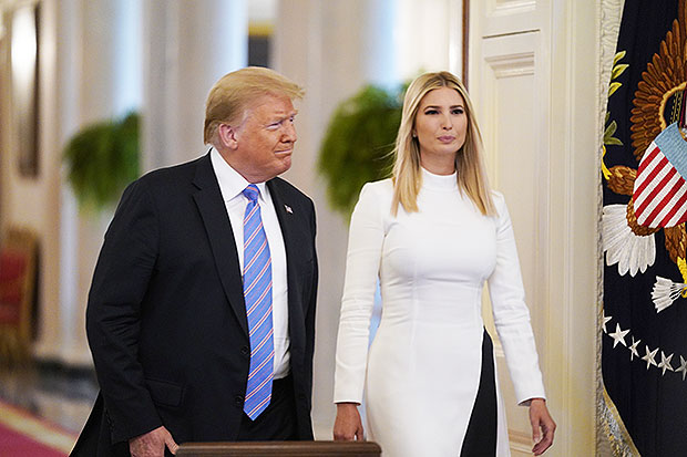 Donald and Ivanka Trump