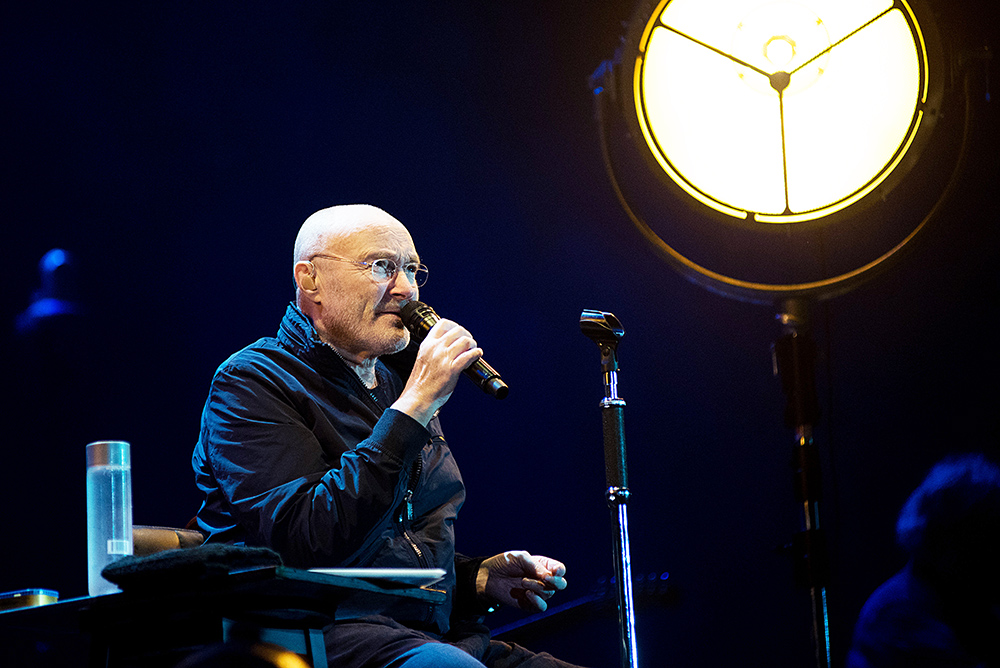 musician Phil Collins during a solo tour at the Beira Rio Stadium in the city of Porto Alegre, Rio Grande do Sul,

Pictured: Phil Collins
Ref: SPL1665110 270218 NON-EXCLUSIVE
Picture by: SplashNews.com

Splash News and Pictures
USA: +1 310-525-5808
London: +44 (0)20 8126 1009
Berlin: +49 175 3764 166
photodesk@splashnews.com

World Rights