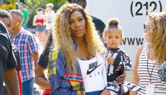serena williams, alexis olympia ohanian