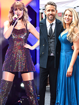 Taylor Swift, Ryan Reynolds, Blake Lively