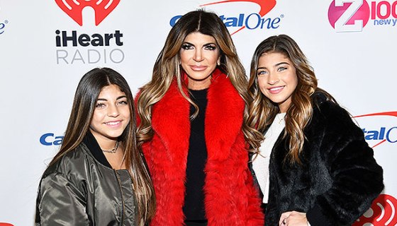 Teresa Giudice and daughters