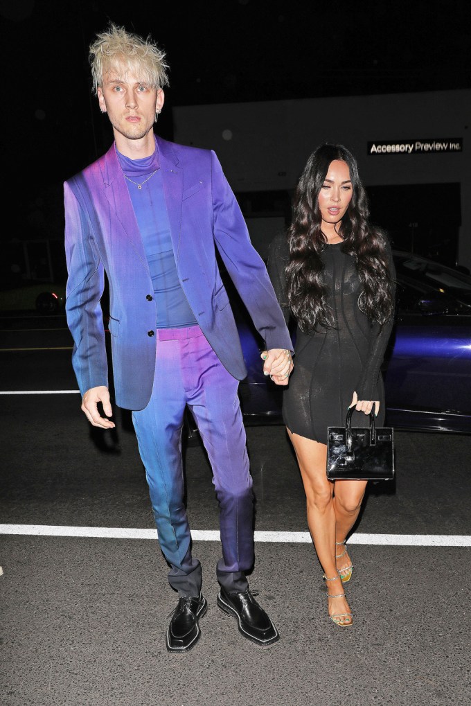 Megan Fox and Machine Gun Kelly in West Hollywood