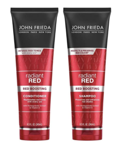 John Frieda Red Colour Shampoo and Conditioner