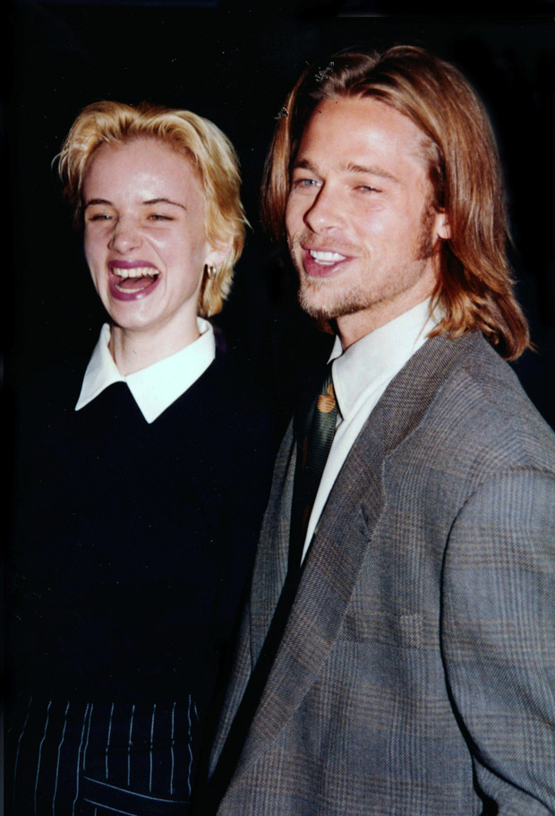 Brad Pitt & Juliette Lewis at the premiere of A River Runs Through It' on October 8, 1992 in New York City. Photo By John Barrett/PHOTOlink/MediaPunch /IPX