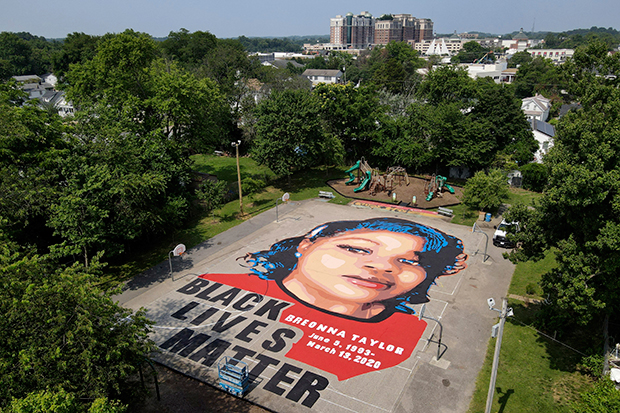 Breonna Taylor mural in Maryland 