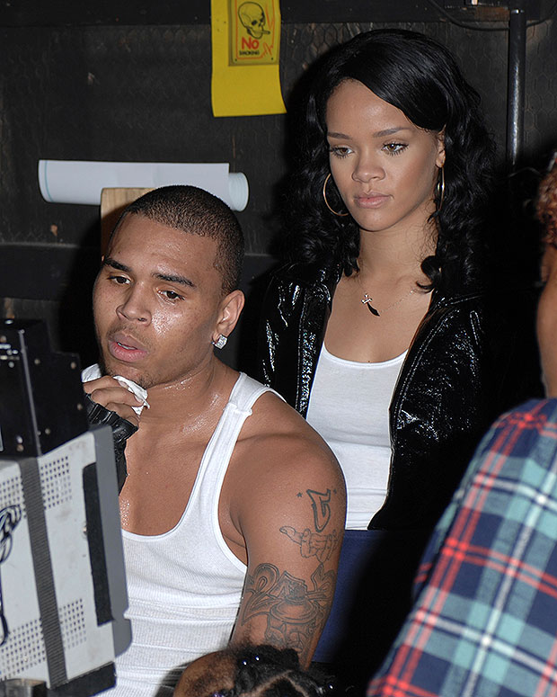 Chris Brown and Rihanna