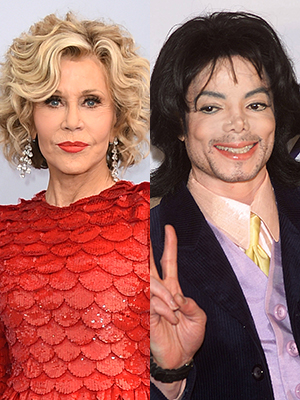 Jane Fonda Michael Jackson