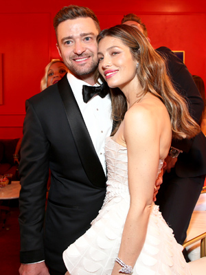 Justin Timberlake and Jessica Biel