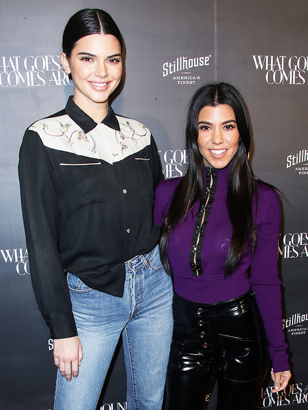 Kourtney Kardashian Kendall Jenner