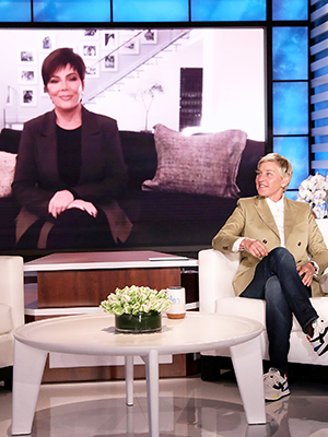 kris jenenr ellen degeneres