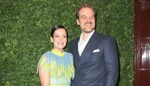 Lily Allen and David Harbour