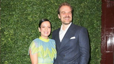 Lily Allen and David Harbour