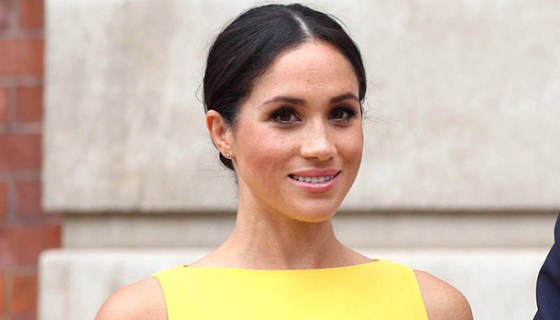 Meghan Markle in yellow