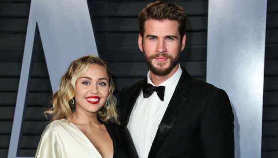 Miley Cyrus and Liam Hemsworth