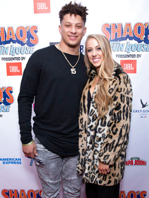 Patrick Mahomes & Brittany Matthews