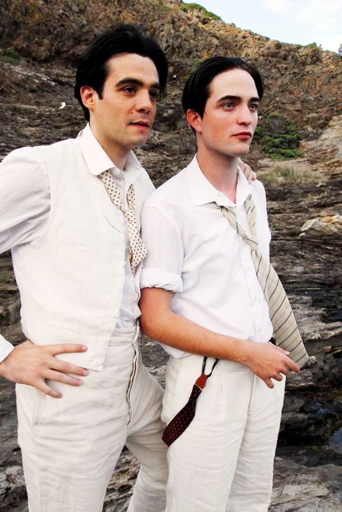 Javier Beltran & Robert Pattinson In ‘Little Ashes’