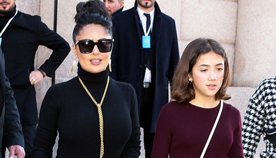 Salma Hayek & daughter Valentina