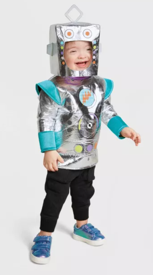 baby robot costume