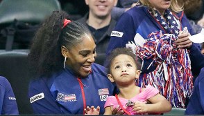 Serena Williams & Daughter Olympia