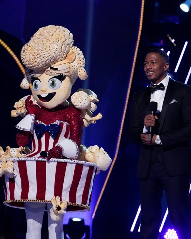 THE MASKED SINGER: Popcorn in the "The Masks Return" season four premiere of THE MASKED SINGER airing Wednesday, Sept. 23 (9:00-10:00 PM ET/PT) on FOX. © 2020 FOX MEDIA LLC. CR: Michael Becker/FOX.