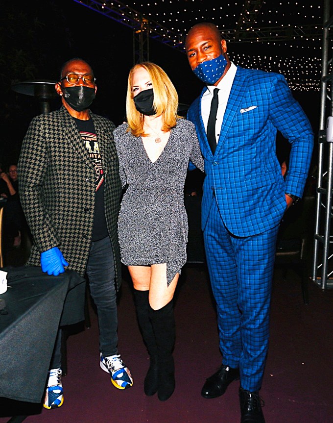 Randy Jackson and Vernon Davis