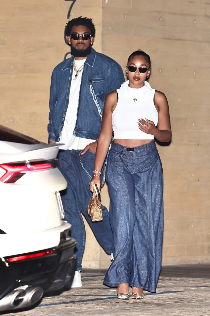 Jordyn Woods and Karl-Anthony Towns In Malibu