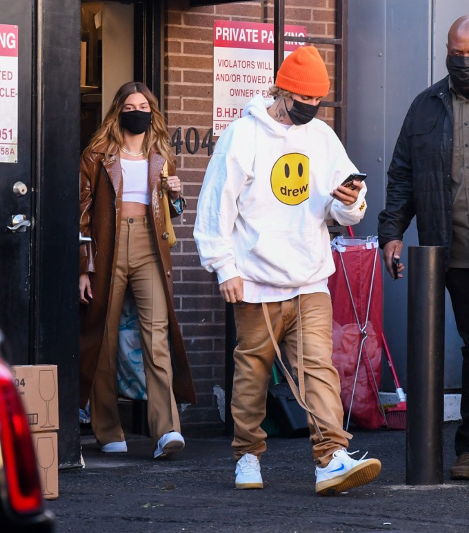 Hailey Baldwin & Justin Bieber Out In LA