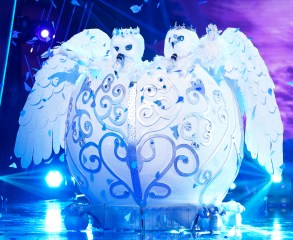 THE MASKED SINGER: The Snow Owls in the “The Group A Finals – The Masked Frontier” episode of THE MASKED SINGER airing Wednesday, Nov. 11 (8:00-9:00 PM ET/PT) on FOX. © 2020 FOX MEDIA LLC. CR: Michael Becker/FOX.