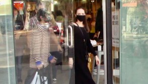 Angelina Jolie and Son Pax