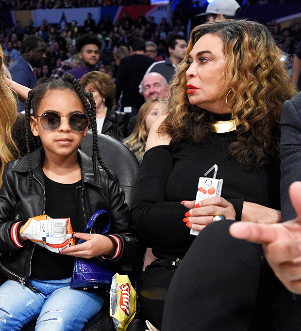 Blue Ivy Carter & Tina Knowles