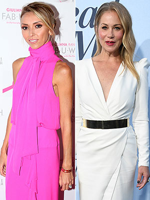 Giuliana Rancic, Christina Applegate